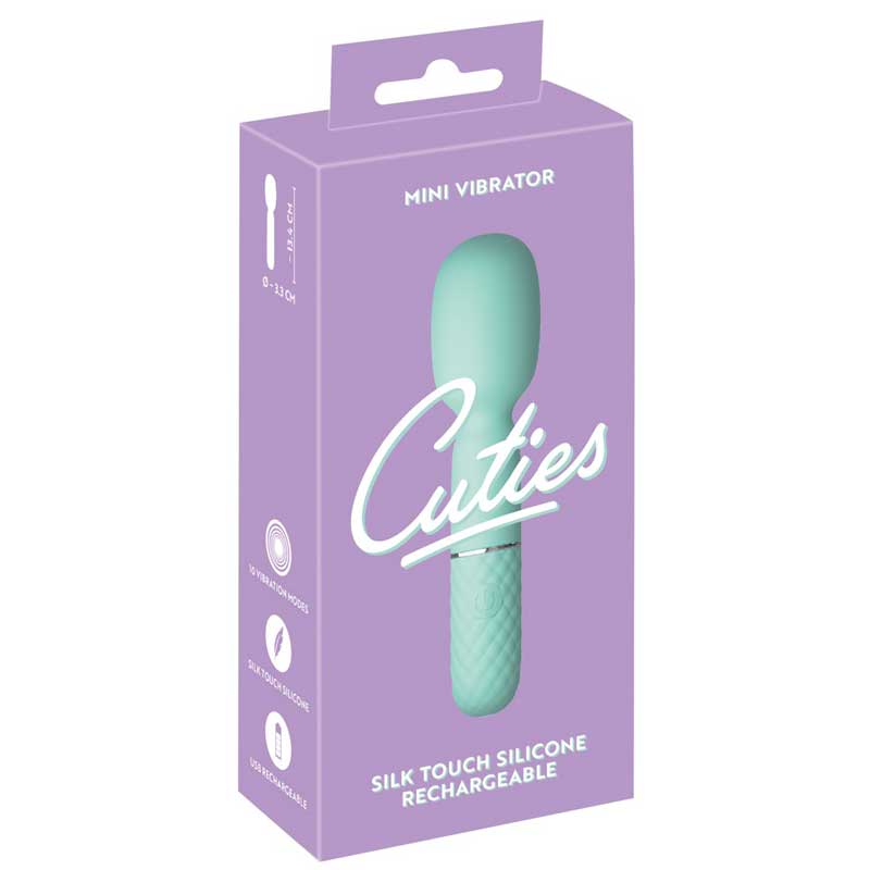 Mini Vibrator Cuties in seiner Verpackung