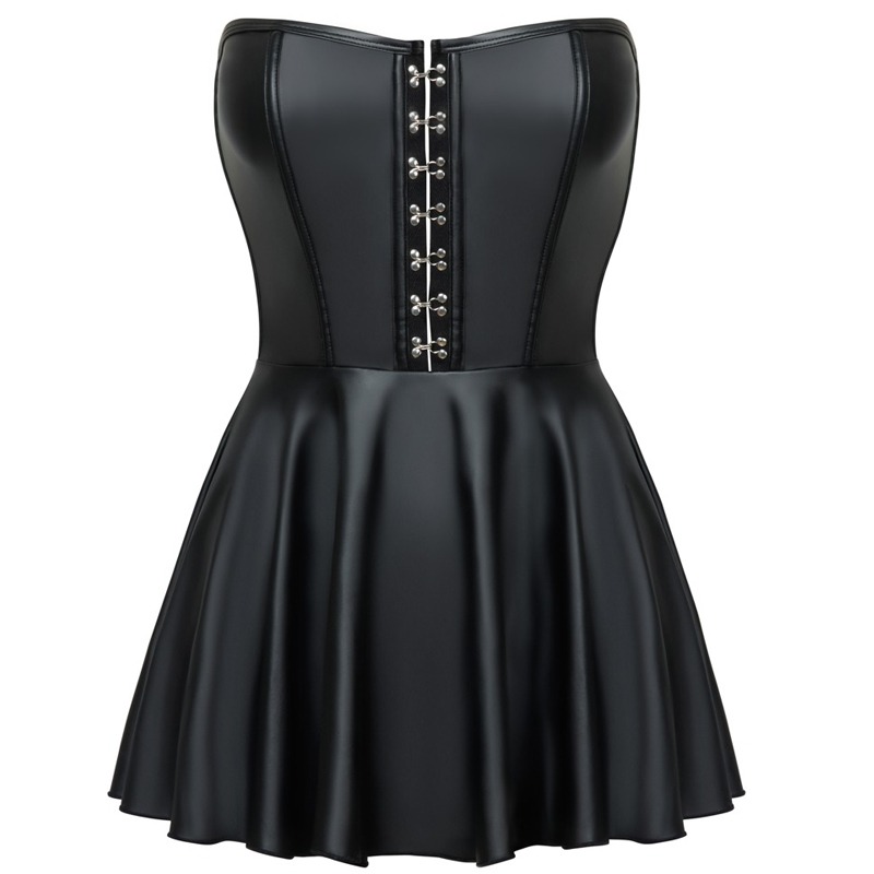 Schulterfreies Partykleid – Bild 2