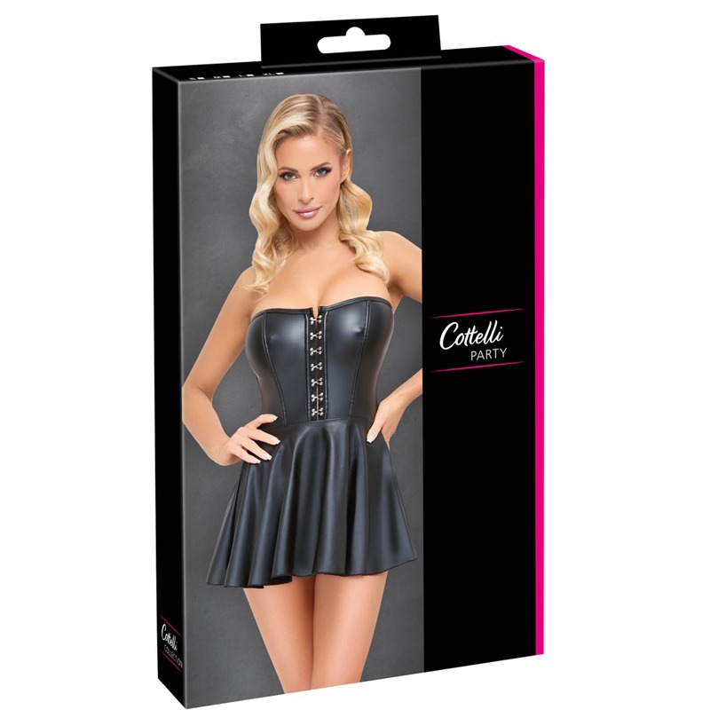 Schulterfreies Partykleid – Bild 5