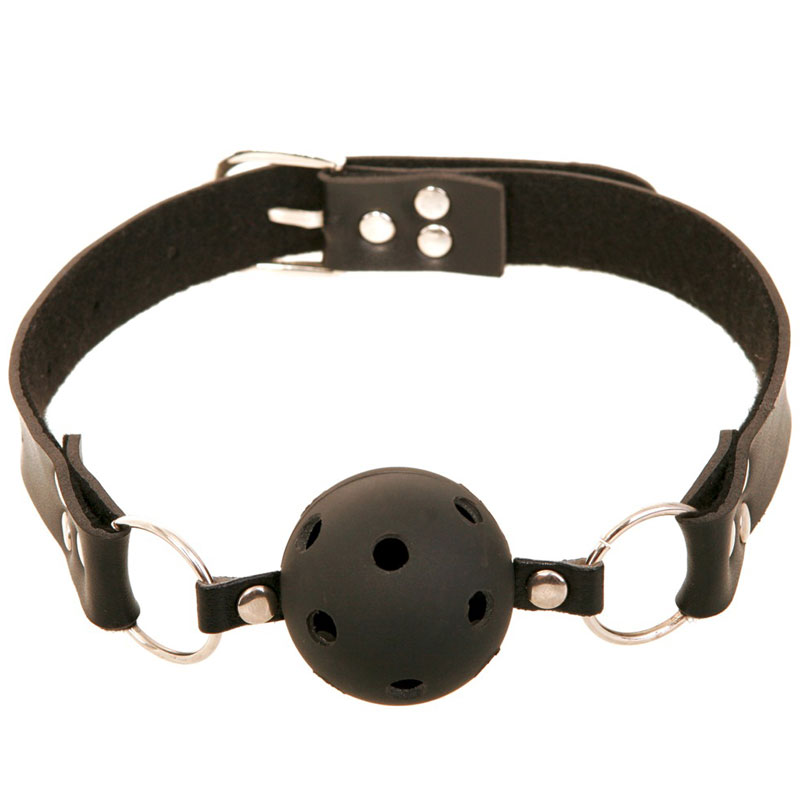 Ball-Knebel mit Atemlöchern