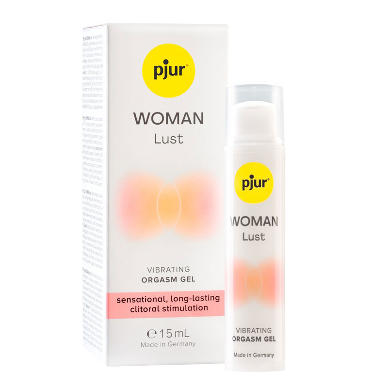 Woman Lust von Pjur in der Pumpflasche mit Verpackung