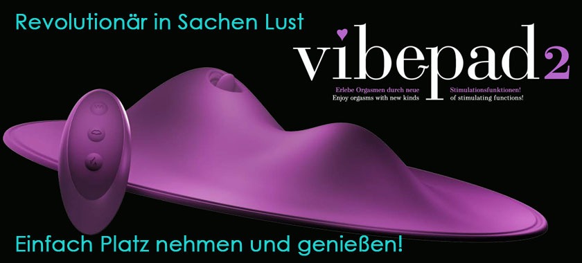 Vibepad 2 - Revolutionär in Sachen Lust. Einfach Platz nehmen und genießen.